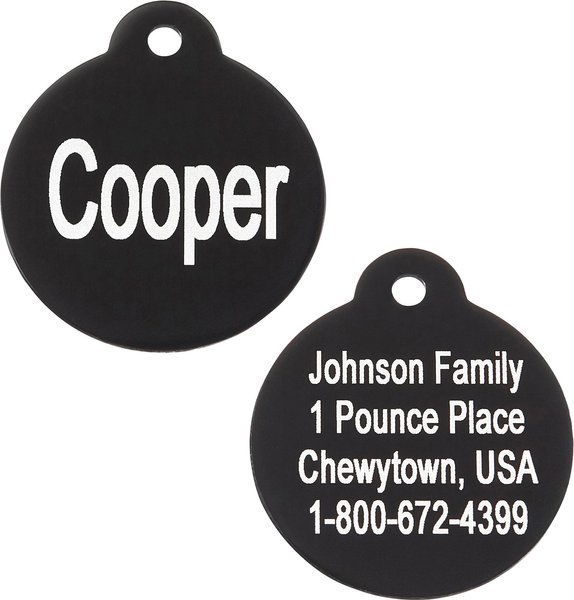 GoTags Anodized Aluminum Personalized Dog ID Tag
