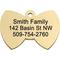 Show in main carousel: GoTags Brass Personalized Dog & Cat ID Tag, Bow Tie, Regular slide 4 of 8