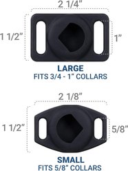 GoTags Forest Slide-On Personalized Dog & Cat AirTag Holder, Large, Purple slide 2 of 6