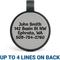 Show in main carousel: GoTags Mountain Design Silent Silicone Dog ID Tag, Gray slide 2 of 4