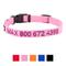 Show in main carousel: GoTags Nylon Personalized Dog Collar, Pink, Small: 11 to 16-in neck, 5/8-in wide slide 8 of 10