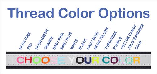 Show full view: GoTags Nylon Personalized Reflective Dog Collar, Black, Small: 11 to 16.5-in neck, 5/8-in wide slide 4 of 9