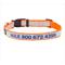 Show in main carousel: GoTags Nylon Personalized Reflective Dog Collar, Orange, Medium: 14 to 20.5-in neck, 3/4-in wide slide 1 of 9