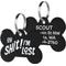 Show in main carousel: GoTags Oh Shit! I'm Lost Bone Personalized Dog ID Tag, Bone slide 1 of 5