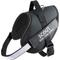 Show in main carousel: GoTags Personalized Nylon Reflective No Pull Dog Harness, Black, X-Small slide 1 of 8