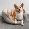 Show in main carousel: GoTags Personalized with Custom Embroidered Pet Name Round Sofa Orthopedic Bolster Dog & Cat Bed, Olive/Beige, Small slide 8 of 9
