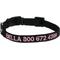 Show in main carousel: GoTags Small Font Personalized Dog Collar, Black, X-Small slide 1 of 6
