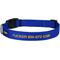 Show in main carousel: GoTags Small Font Personalized Dog Collar, Blue, Large slide 1 of 6