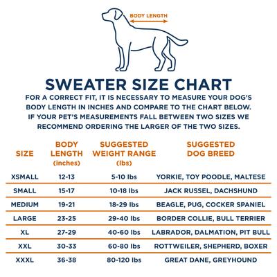 Show full view: GoTags Snowflake Wool Personalized Dog Sweater, Small slide 5 of 7