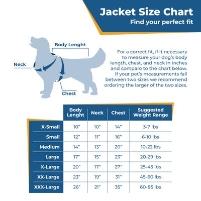 Show full view: GoTags Christmas Winter Puffer Personalized Dog Coat, Red, XXX-Large slide 5 of 8