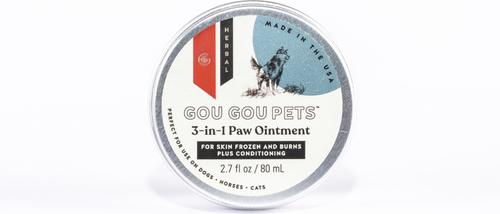 Show full view: Gou Gou Pets 3-in-1 Paw Ointment Dog & Cat Cream, 1-fl oz bottle slide 3 of 8