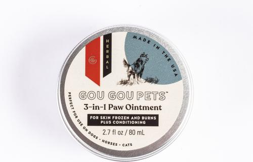 Show full view: Gou Gou Pets 3-in-1 Paw Ointment Dog & Cat Cream, 2-fl oz bottle, 1 slide 3 of 8