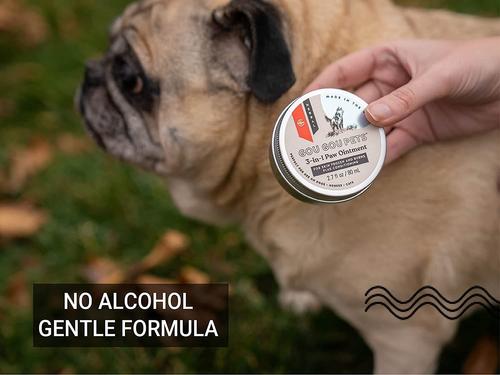 Show full view: Gou Gou Pets 3-in-1 Paw Ointment Dog & Cat Cream, 2-fl oz bottle, 1 slide 7 of 8