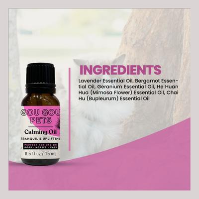 Show full view: Gou Gou Pets Calming Essential Oil Blend, 15-ml bottle slide 2 of 8