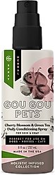 Gou Gou Pets Cherry Blossom & Green Tea Leave In Conditioning Dog & Cat Spray, 8-fl oz bottle, 1