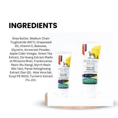 Show full view: Gou Gou Pets First Aid Ointment Dog, Cat & Horse Cream, 1-fl oz bottle, 1 slide 3 of 7