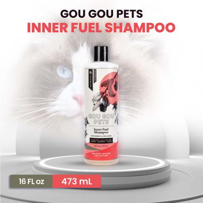 Show full view: Gou Gou Pets Inner Fuel & Energy Boosting Dog & Cat Shampoo, 16-oz bottle, 1 slide 3 of 8
