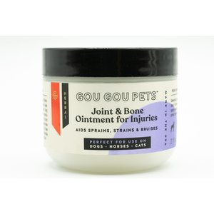 Gou Gou Pets Joint & Bone Ointment for Injuries Dog, Cat & Horse Cream, 2-fl oz bottle