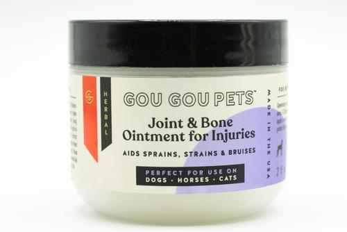 Show full view: Gou Gou Pets Joint & Bone Ointment for Injuries Dog, Cat & Horse Cream, 2-fl oz bottle slide 1 of 7