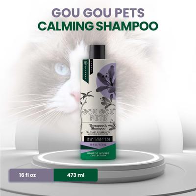 Show full view: Gou Gou Pets Therapeutic Dog, Cat & Horse Shampoo, 16-fl oz bottle, 1 slide 3 of 8
