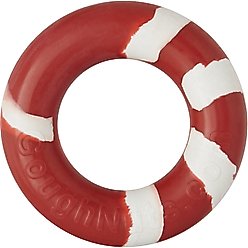 GoughNuts Lite Bite Dog Toy, Red, 3-in