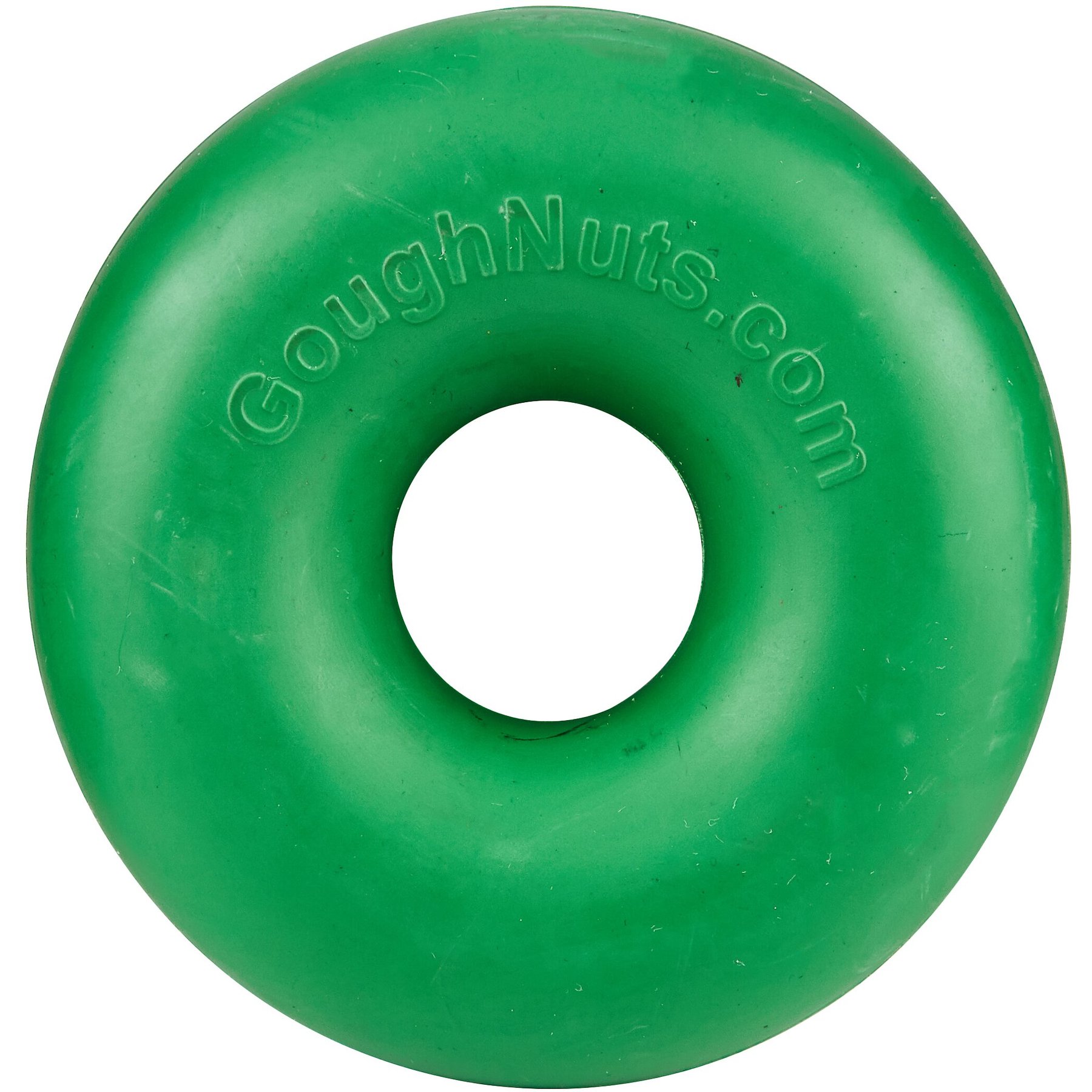 GoughNuts Ring Dog Toy, Green, Original