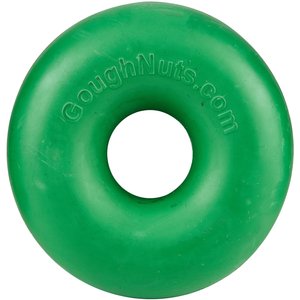 GoughNuts Ring Dog Toy, Green, Original