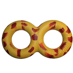 GoughNuts Tug Dog Toy, 9-in, Yellow