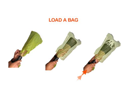 Show full view: Grab-N-Gone Sport No Mess Portable Dog Pooper Scooper, 17-in slide 3 of 9