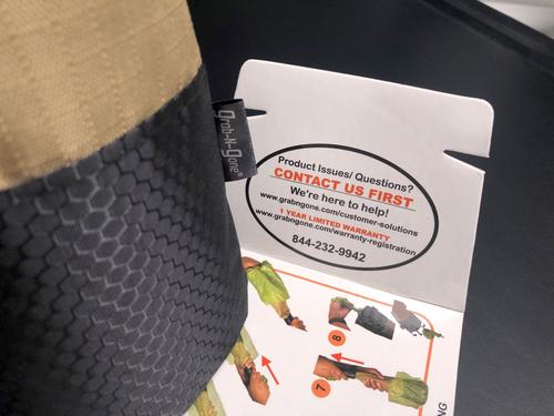 Show full view: Grab-N-Gone Sport No Mess Portable Dog Pooper Scooper, 17-in slide 7 of 9