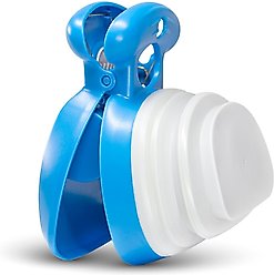Grand Fusion Clean Hands Dog Poop Scoop, Blue