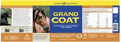 Grand Meadows Grand Coat Nutritional Powder Horse Supplement, 10-lb tub slide 2 of 7