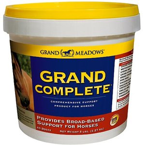 Grand Meadows Grand Complete Comprehensive Support Powder Horse Supplement, 10-lb tub