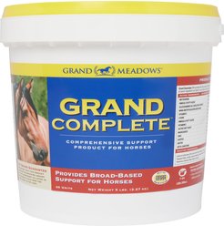 Grand Meadows Grand Complete Comprehensive Support Powder Horse Supplement, 5-lb tub