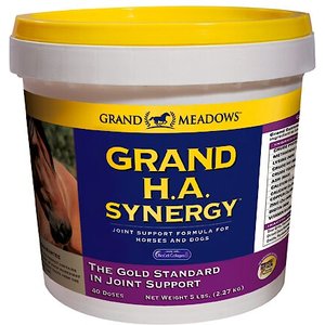 Grand Meadows Grand H.A. Synergy Joint Support Powder Dog & Horse Supplement, 10-lb tub