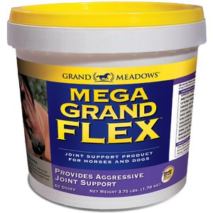 Grand Meadows Mega Flex Horse Supplement, 3.75-lb tub