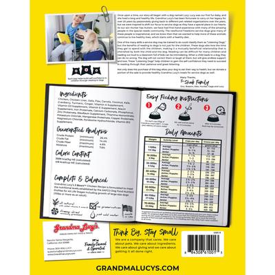 Show full view: Grandma Lucy's 3 Bears Chicken Freeze-Dried Dog Food, 1-lb bag slide 3 of 11