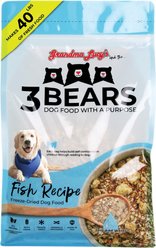 Grandma Lucy's 3 Bears Fish Freeze-Dried Dog Food, 8-lb bag