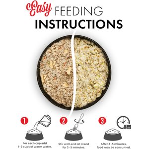 Grandma Lucy's Artisan Chicken Grain-Free Freeze-Dried Dog Food, 10-lb bag