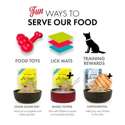 Show full view: Grandma Lucy's Artisan Chicken Grain-Free Freeze-Dried Dog Food, 3-lb bag slide 7 of 12