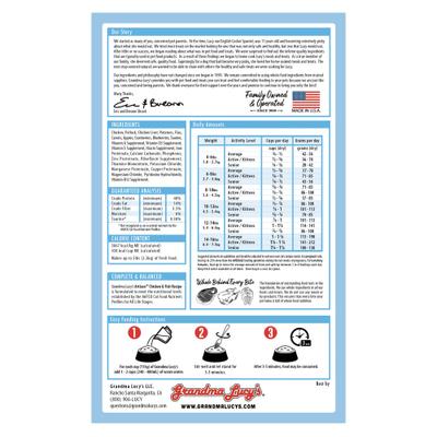 Show full view: Grandma Lucy's Artisan Grain-Free Chicken & Fish Freeze-Dried Cat Food, 1-lb bag slide 3 of 11