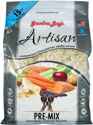 Grandma Lucy's Artisan Grain-Free/Freeze-Dried Dog Food Pre-Mix, 3-lb bag