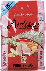 Grandma Lucy's Artisan Pork Grain-Free Freeze-Dried Dog Food, 3-lb bag