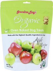 Grandma Lucy's Organic Apple Oven Baked Dog Treats, 14-oz bag slide 1 of 6