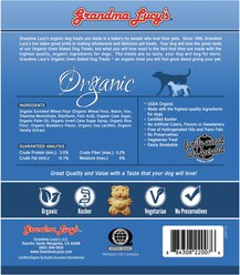 Grandma Lucy's Organic Blueberry Oven Baked Dog Treats, 14-oz bag slide 2 of 6