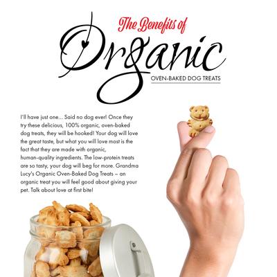 Show full view: Grandma Lucy's Organic Blueberry Oven Baked Dog Treats, 14-oz bag slide 5 of 9