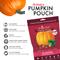 Show in main carousel: Grandma Lucy's Pumpkin Pouch Bladder Freeze-Dried Dog & Cat Food Topper, 6-oz bag slide 4 of 9
