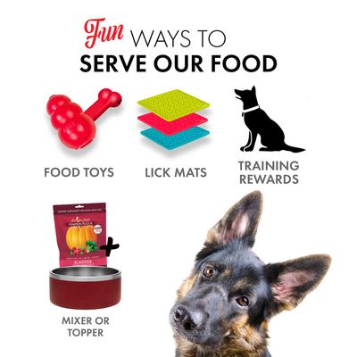 Show full view: Grandma Lucy's Pumpkin Pouch Bladder Freeze-Dried Dog & Cat Food Topper, 6-oz bag slide 7 of 9