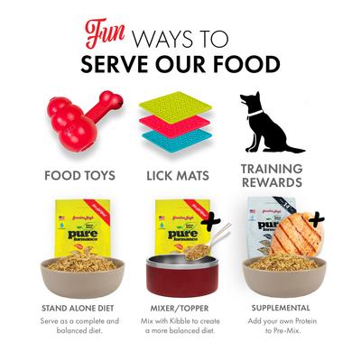 Show full view: Grandma Lucy's Pureformance Chicken Grain-Free Freeze-Dried Dog Food, 10-lb bag slide 7 of 12