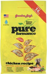 Grandma Lucy's Pureformance Chicken Grain-Free Freeze-Dried Dog Food, 3-lb bag